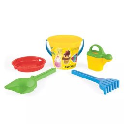 Wader: Set pentru nisip cu model prăjitură - 5 piese