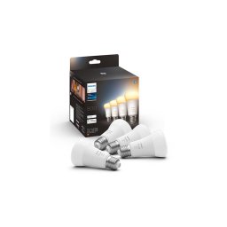 SET 4x bec LED dimabil Philips Hue WHITE AMBIANCE E27/6W/230V 2200-6500K