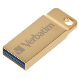 Memorie USB Verbatim Exclusive Metal 16GB, USB 2.0, Gold