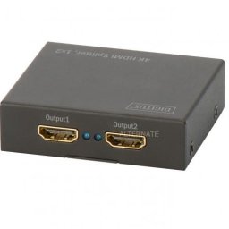 Splitter Hdmi 2-Port, 4096x2160p 4k Uhd 3d, Hdcp1.3