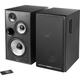 BOXE EDIFIER 2.0, RMS: 136W (2 x 14W, 2 x 14W, 2 x 40W), bluetooth telecomanda wireless 4.1, volum, bass, treble, black,"R2750DB