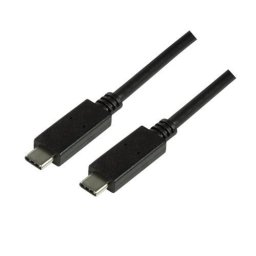 Cablu de date Logilink CU0129, USB-C - USB-C, 1m, Negru