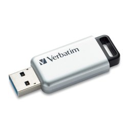 Stick USB Verbatim Store 'n' Go Secure Pro, 16GB, USB 3.0 (Argintiu)