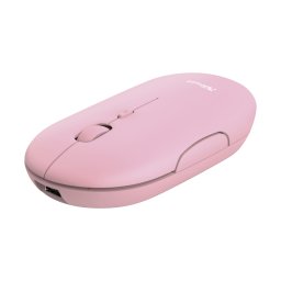 Mouse Trust Puck Wireless & Bluetooth Pink