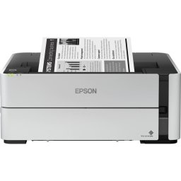 Imprimanta inkjet monocrom Epson EcoTank M1170, Duplex, Retea, Wireless, A4