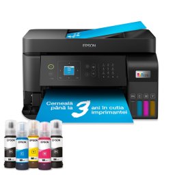 Multifunctional InkJet Color Epson EcoTank L5590, Negru