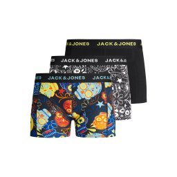 Jack & Jones Junior Chiloţi 'Sugar' bleumarin / galben / negru / alb