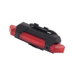 Stop bicicleta 5 LED-uri, acumulator reincarcabil USB, 5 moduri iluminare, impermeabi