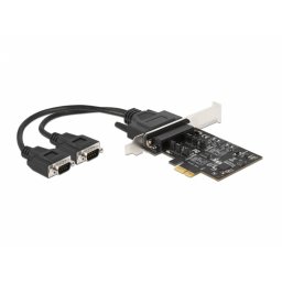 PCI Express Card la 2 x Serial RS-422/485 cu 15kV ESD protection, Delock 90048
