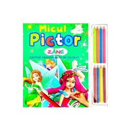Micul pictor: Zane. 8 creioane colorate