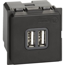 Incarcator USB 5 V c.c. tip A Bticino Living Now K4285C2