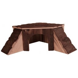 Casuta De Colt Pentru Rozatoare, Thordis, Lemn, 35x15x37 37 cm, Maro, 6128
