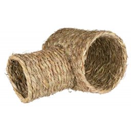 Tunel De Iarba Pentru Rozatoare, Cu Ramura, 30x25x50 cm, 61126t