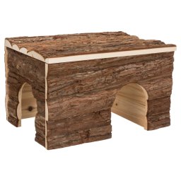 (-27%) Casuta Pentru Rozatoare, Ila, Cu Iesle Pentru Fan, Lemn, 40x25x29 cm, 61802