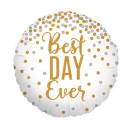 Balon folie Best Day Ever 46 cm