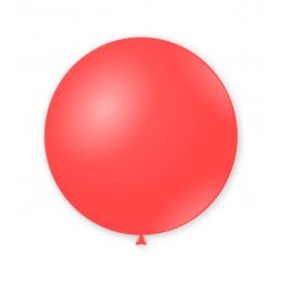 Balon latex jumbo rosu coral corai 83 cm