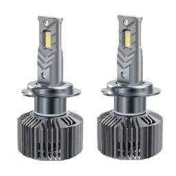 Set de 2 becuri led auto V68 H7 pentru camion 24V putere 45W temperatura 6000K 8000lm