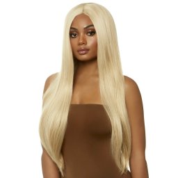 Leg Avenue Long Straight Center Part Wig 84cm Blond
