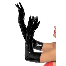 Leg Avenue Vinyl Gloves 2778 Black M