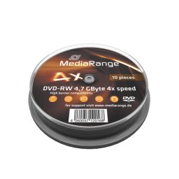 DVD-RW 4x, 4.7 GB, 10 bucati