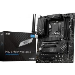 Placa de baza PRO B760-P WiFi DDR4, Intel B760, Socket 1700, ATX