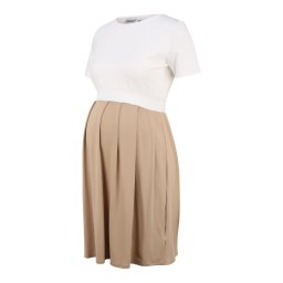 Bebefield Rochie 'Gemma' nisipiu / alb