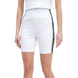 CALVIN KLEIN Colanți Logo Tape Milano Cycling Short J20J220683 yaf bright white