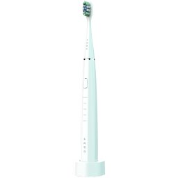 4 +8 moduri de curatare smart, incarcare wireless, 46000rpm, 90 de zile fara incarcare, IPX7, 3 capete de perie incluse, alb