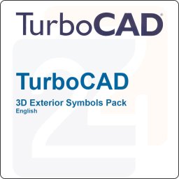 TurboCAD 3D Exterior Symbols Pack English