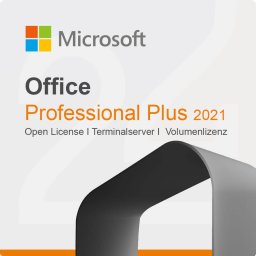 Microsoft Office 2021 Professional Plus Open License Terminalserver Volumenlizenz