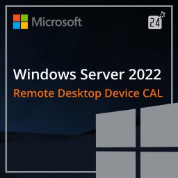 Microsoft Windows Remote Desktop Services 2022 Device CAL RDS CAL Client Access License 1 CAL