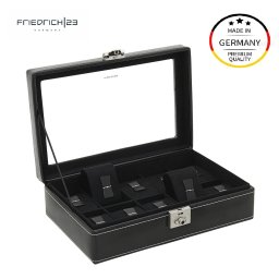 Cutie de 10 Ceasuri Piele Naturala London by Friedrich