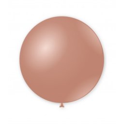Balon latex jumbo rose gold metalizat 83 cm