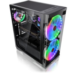 Carcasa Raijintek Silenos Pro A-RGB Midi-Tower - Neagra