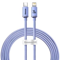 Crystal Shine, USB Type-C/Lightning, 20W, 2m, Mov