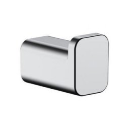 Cuier baie Hansgrohe AddStoris, crom lucios