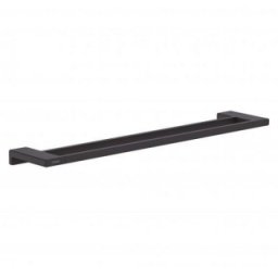Suport prosop dublu Hansgrohe AddStoris 65cm, negru mat