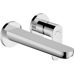Baterie lavoar perete Hansgrohe Rebris S pipa 200mm crom lucios