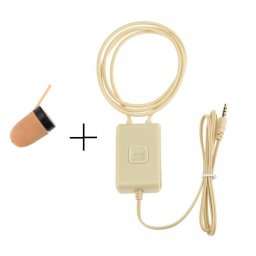 SPYpro Set microcăști TE-02 și buclă TE-26 Economy