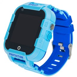 Secutek Ceas inteligent GPS pentru copii KT12 4G Albastru