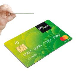 Secutek Reportofon în cardul de crerdit Misumi MS-8000
