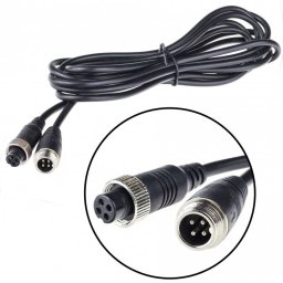 Secutek Cablu pentru sisteme de camere auto - 4PIN, 10M