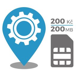 Secutek Configurarea localizatorului GPS + cartela SIM 200,- CZK credit și internet pentru 1 lună