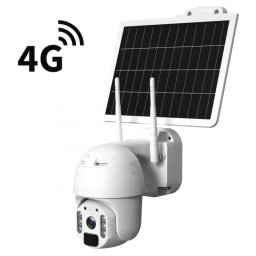 Cameră PTZ 4G cu baterie și panou solar Secutek SBS-QSD05G