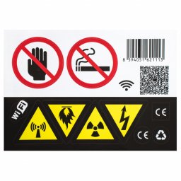 Secutek Set de abțibilduri de spionaj