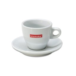 Set TRISMOKA 6 cescute si farfurii pentru cappuccino