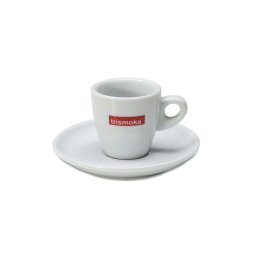 Set TRISMOKA 6 cescute si farfurii pentru espresso