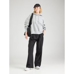 Nike Sportswear Bluză de molton 'PHOENIX' gri amestecat / alb