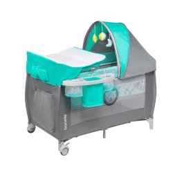 Lionelo Patut pliant Sven Plus, Turquoise/Grey