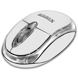 Mouse XM106W Wireless, 1000 DPI, Alb